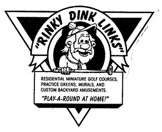 "RINKY DINK LINKS" "PLAY-A-ROUND AT HOME!"