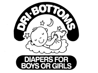 DRI-BOTTOMS DIAPERS FOR BOYS OR GIRLS