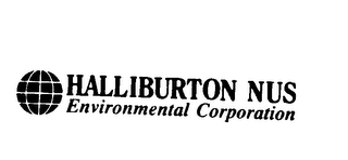 HALLIBURTON NUS ENVIRONMENTAL CORPORATION