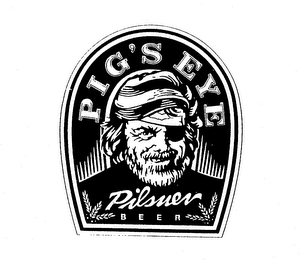 PIG'S EYE PILSNER BEER