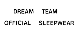 DREAM TEAM OFFICIAL SLEEPWEAR