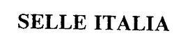 SELLE ITALIA