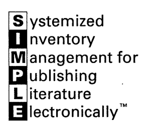 SYSTEMIZED INVENTORY MANAGEMENT FOR PUBLISHING LITERATURE ELECTRONICALLY