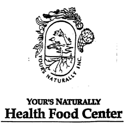 YOUR'S NATURALLY INC. YOUR'S NATURALLY HEALTH FOOD CENTER