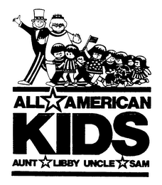 ALL AMERICAN KIDS AUNT LIBBY UNCLE SAM