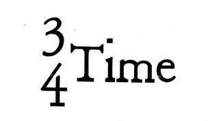 3/4 TIME