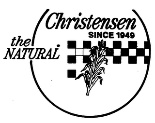 CHRISTENSEN THE NATURAL SINCE 1949