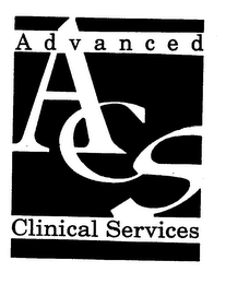 ACS ADVANCED CLINICAL SERVICES