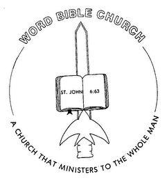 WORD BIBLE CHURCH A CHURCH THAT MINISTERS TO THE WHOLE MAN ST. JOHN 6:63