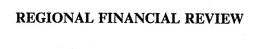 REGIONAL FINANCIAL REVIEW