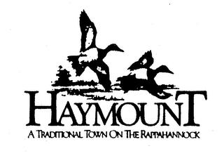 HAYMOUNT A TRADITIONAL TOWN ON THE RAPPAHANNOCK