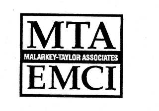 MTA EMCI MALARKEY-TAYLOR ASSOCIATES