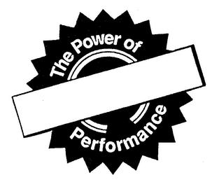 THE POWER OF PERFORMANCE