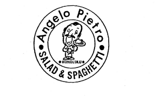 ANGELO PIETRO SALAD & SPAGHETTI HONOLULU