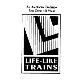 AN AMERICAN TRADITION FOR OVER 40 YEARSLIFE-LIKE TRAINS