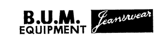 B.U.M. EQUIPMENT JEANSWEAR