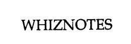 WHIZNOTES