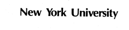 NEW YORK UNIVERSITY