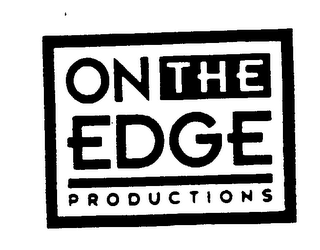 ON THE EDGE PRODUCTIONS