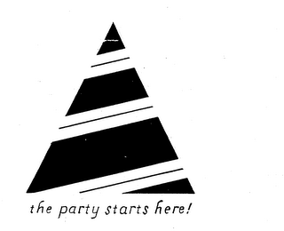 THE PARTY STARTS HERE!