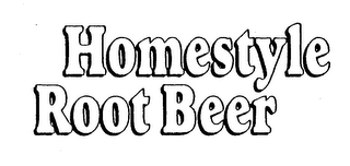 HOMESTYLE ROOT BEER