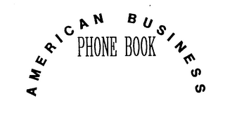 AMERICAN BUSINESS PHONE BOOK