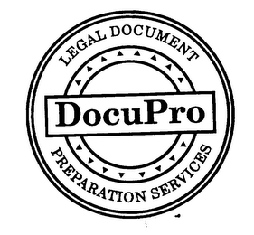 DOCUPRO LEGAL DOCUMENT PREPARATION SERVICES