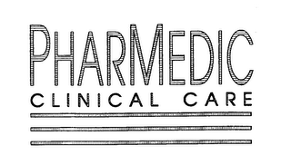 PHARMEDIC CLINICAL CARE