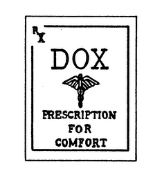 RX DOX PRESCRIPTION FOR COMFORT