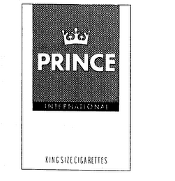 PRINCE INTERNATIONAL KING SIZE CIGARETTES