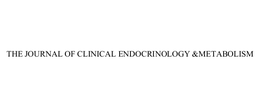 THE JOURNAL OF CLINICAL ENDOCRINOLOGY &METABOLISM