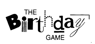 THE BIRTHDAY GAME