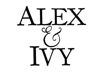 ALEX & IVY