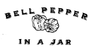 BELL PEPPER IN A JAR