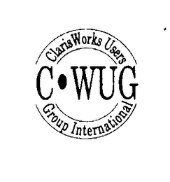 C-WUG CLARISWORKS USERS GROUP INTERNATIONAL