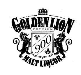 GOLDEN LION 900 PREMIUM MALT LIQUOR