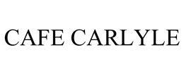 CAFE CARLYLE