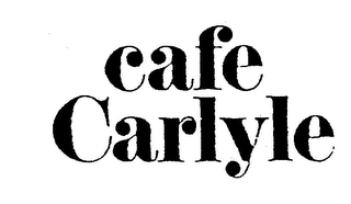 CAFE CARLYLE