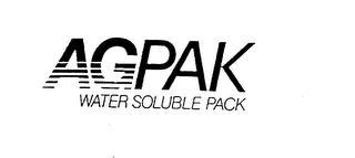 AGPAK WATER SOLUBLE PACK