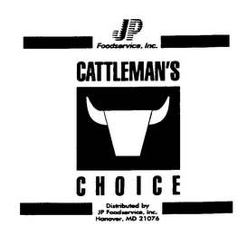 JP FOODSERVICE, INC. CATTLEMAN'S CHOICE
