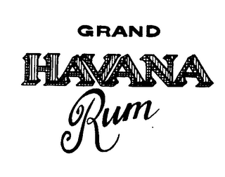 GRAND HAVANA RUM