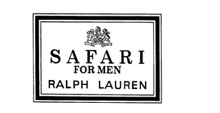 SAFARI FOR MEN RALPH LAUREN EST. 1967