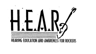 H.E.A.R. HEARING EDUCATION AND AWARENESS FOR ROCKERS