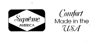 SUPREME AMERICA COMFORT MADE IN THE USA