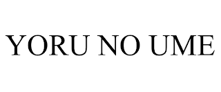YORU NO UME