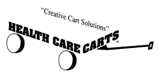 "CREATIVE CART SOLUTIONS" HEALTH CARE CARTS