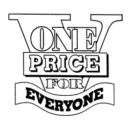 ONE PRICE FOR EVERYONE