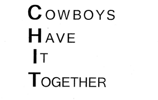 COWBOYS HAVE IT TOGETHER