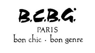 B.C.B.G. PARIS BON CHIC - BON GENRE