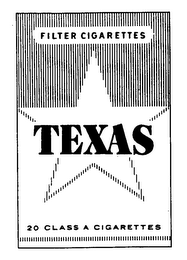 TEXAS FILTER CIGARETTES 20 CLASS A CIGARETTES